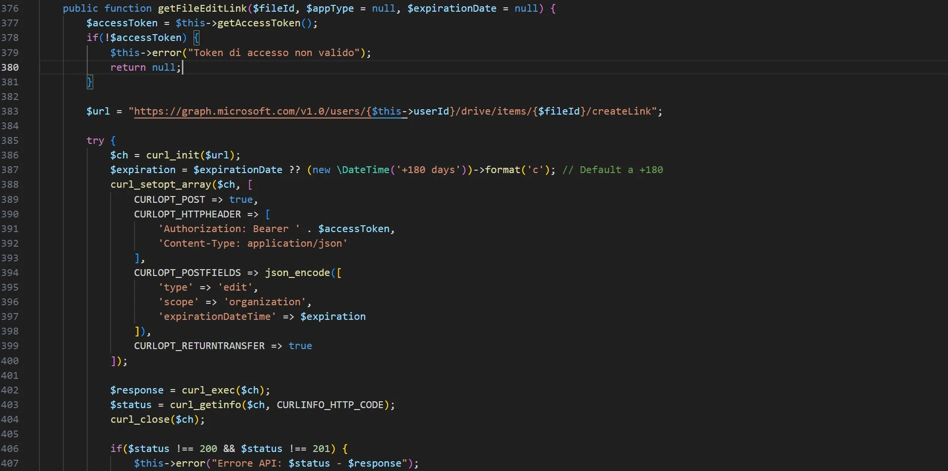Integrazione Microsoft 365 in software di gestione progetti