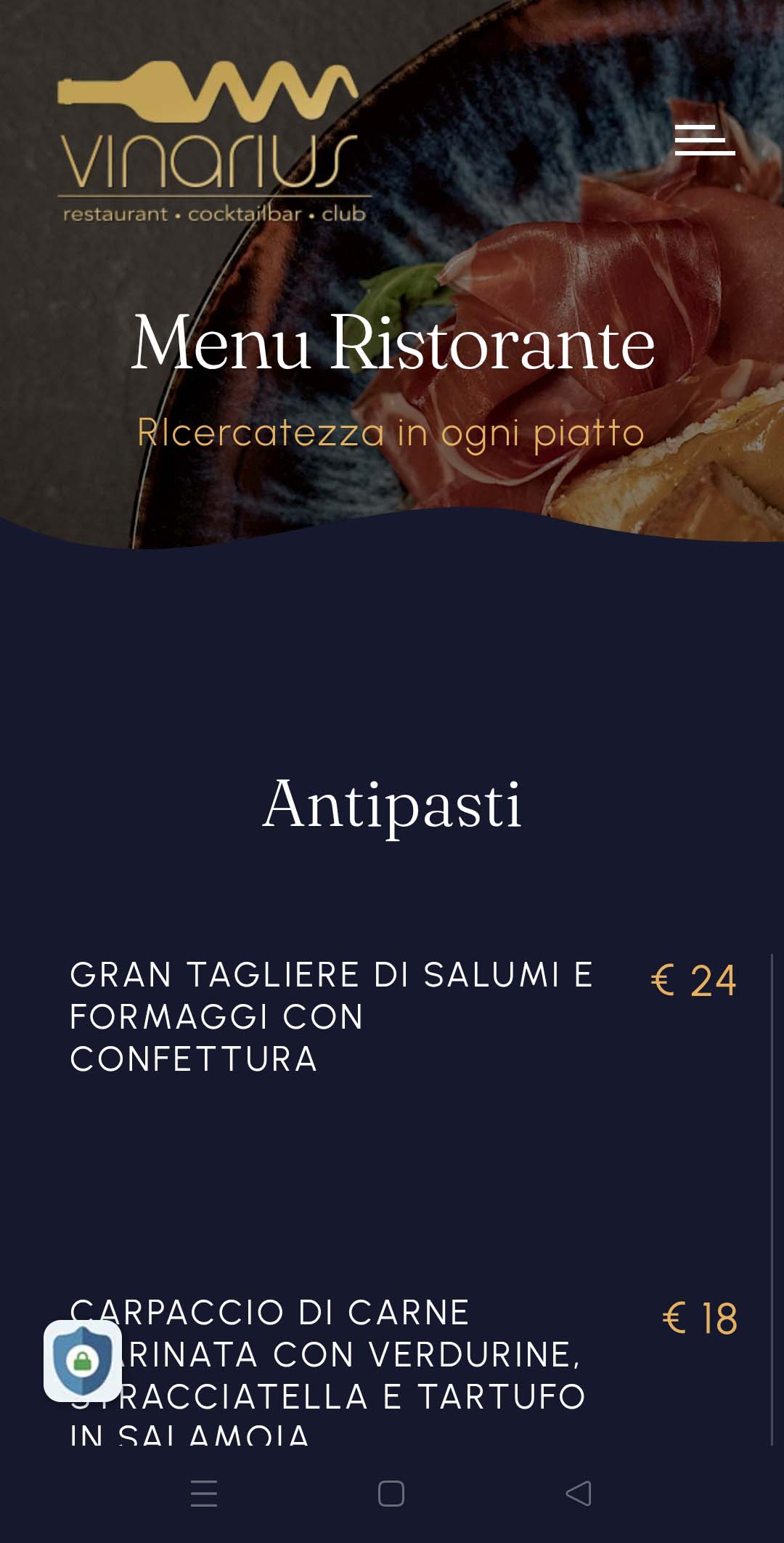portfolio di Vinarius Monopoli