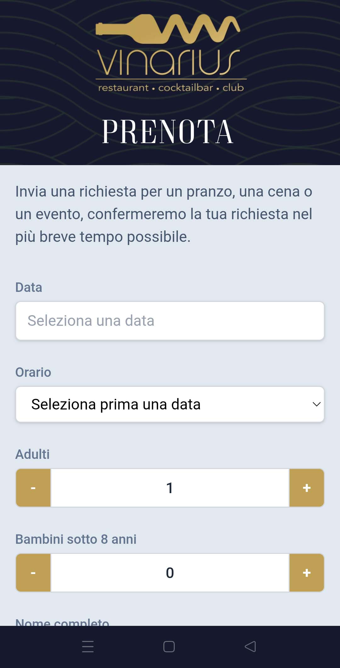 portfolio di Vinarius Monopoli